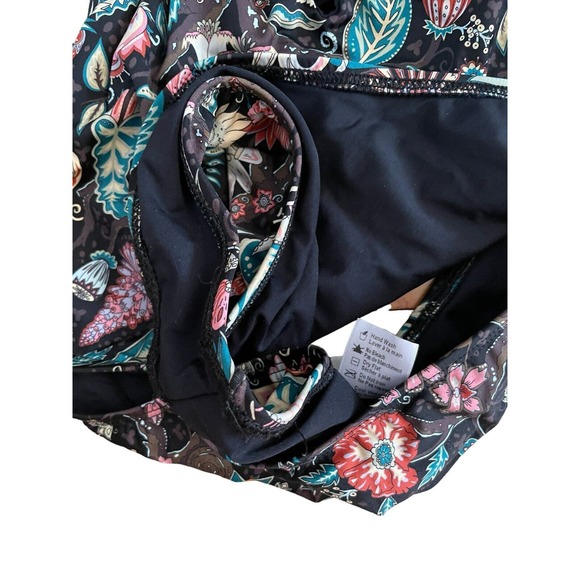 LSPACE Liberty Floracopa Pamela One Piece Swimsuit Size 6 Floral Plunge Halter - Picture 8 of 10